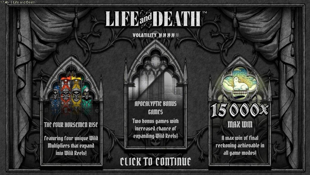 Life And Death (Hacksaw Gaming) Image 1
